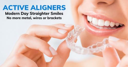 Active Aligners - Modern day Orthodontics for straighter teeth